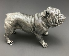 Silver BULLDOG Model - Fully Hallmarked Sterling Silver picture