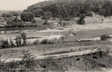 Pierce's Flats Mount Morris. NY New York c1890s RPPC Photo Postcard COPY picture