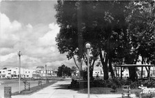 Guadalajara Jalisco Mexico Park Plaza Real Photo Postcard c1950s RPPC picture
