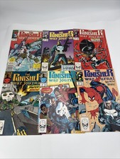 PUNISHER WAR JOURNAL #7 8 9 10 14 15  1989 - Jim Lee art - Lot of 6 Comics picture