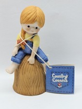Vintage Enesco 1980~Country Girl 