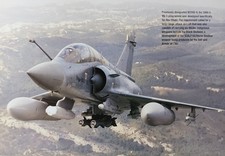 Dassault Mirage Picture Aircraft Aviation Original Vtg Decor     picture