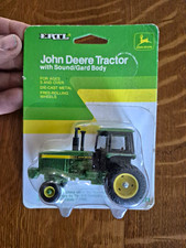 1/64 John Deere ERTL Tractor Sound/Gard Body Die-Cast Metal Agriculture Toy NIB picture
