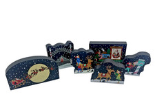 Cat’s Meow Village Collectibles North Pole Collection 6 Pc Set 2002-2009 picture