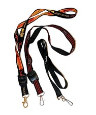 3 Different Vtg FENDER Guitar Lanyard 50th Anniversary Stratocaster Case Candy  picture