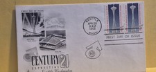 1962 - World Fair Milestones/Event FDC picture