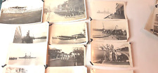 Vintage 1940's WWII Era Photo Lot (12) Sailors Navy Ships Parade Boat Ocean picture