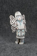 Butterfly Maiden Zuni Fetish Carving - Claudia Peina picture