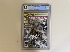 Marvel Web of Spider-Man 32 CGC 9.2 Direct Edition Kraven's Last Hunt Key Issue picture