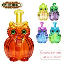 Owl Hookah MINI 6.5inch Glass Bong Water Pipes Smoking Bubbler Bongs 14mm Random picture