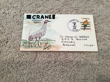 1977 CRANE, Oregon: Signed FOLK ART WATERCOLOR Postal Cover GEORGE HARROD picture