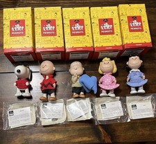 2000 Hallmark Peanuts Gallery Charlie Brown, Linus, Sally, Lucy & SeeSnoopy- 193 picture