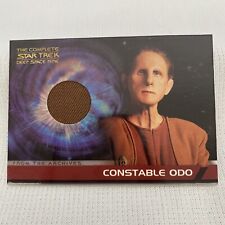 Star Trek COMPLETE DEEP SPACE NINE Constable ODO #CC5 COSTUME RELIC Card picture
