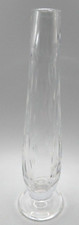 Vintage Dimple Bud Vase Beautiful Seven Inches Solid Well Made Vase picture