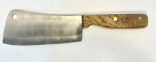 Vintage Barclay Forge Meat Cleaver Stainless Steel 6
