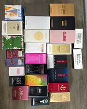 Lot of Collectible Perfume Miniatures & Sample Vials, Mixed Brands Authentic  picture