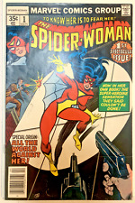 Spider-Woman #1 Marvel Comics April 1978 Vintage Bronze Age Very Nice Condition picture