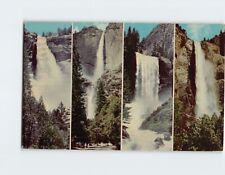 Postcard The Four Falls Yosemite National Park California USA picture