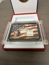 2025 A Word From POTUS Gerald Ford Relic Handled By The President /49 RARE Blue picture