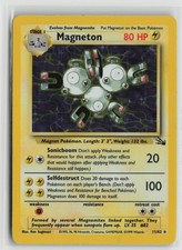 Magneton (11) Holo Rare Unlimited FO 11/62 HP picture