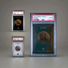 *ULTIMATE CARDSMITH CURRENCY CARDS 2022 SERIES 1 BITCOIN, ETH, DODGE & SATOSHI* picture