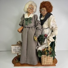 Linda Gill Home Bred Folk “Pick Your Own Fresh” Gardening Vignette Handmade Folk picture