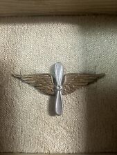 WWI - Pre-1926  Army Air Service Pilot Wings Badge by Meyer Metal picture
