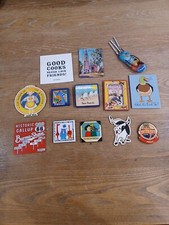 Travel/Humor Magnet Lot Of 13- Musem Of Man/Cancun/Hawaii/Bubba Gump/Venice picture