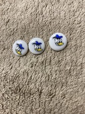 Disney Vintage Donald Duck buttons 3 in a set picture