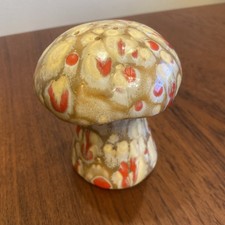 Retro 70s Vintage Ceramic Mushroom Spice Shaker  5