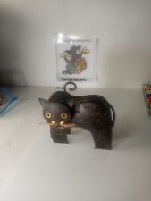 Metal Cat Tea Light Candle Holder decoration  picture