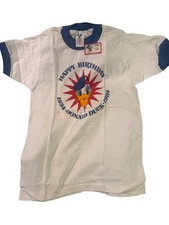 Vintage 1984 Donald Duck Birthday True Vintage Disney Ringer Shirt (LARGE) s6 picture
