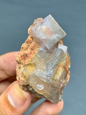 76 Gm Natural Cubic Shape Fluorite Crystal From Baluchistan Pakistan picture