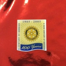 Rotary International Pin  100 YEARS THEME 1905-2005  picture