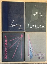 The Lantern Glastonbury Connecticut High School Yearbook Lot 1955 1957 1958 1960 picture