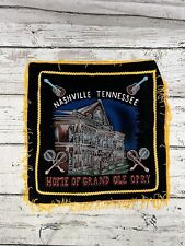 VTG Nashville Tennessee Home Of Grand Ole Opry Travel Souvenir Pillow Sham Cover picture