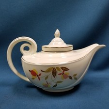 Vintage Hall China Co. Autumn Leaf Genie Teapot w/Diffuser Insert picture