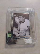 NEW Marquis by Waterford Lead Crystal Glass Picture Frame 3.5