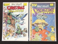 LOT Walt Kelly's Christmas Classics Springtime Tales #1 Eclipse Comics Kelly picture