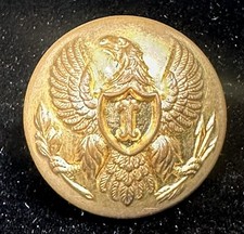 1860-1870 CIVIL WAR SCOVILL MF’G CO. “I” INFANTRY OFFICER COAT BUTTON. Nice picture