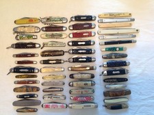 Vintage POCKET KNIFE Collection -52 Knives-None Broken-Several Different Makers picture