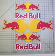 Red Bull Sticker/Decal Helmet Kit - High Quality Waterproof UV Laminated Outdoor picture