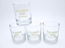 4 X NEW 2.5 oz • Tullamore Dew Irish Whiskey Glasses Shot / Jigger Fast Shipping picture