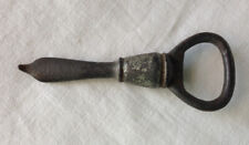 Antique Cast Iron Bottle Opener with Pointed Tip - 1800's Primitive picture