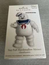 Hallmark Keepsake Stay Puft Marshmallow Menace Ghostbusters Ornament NEW 2012 picture