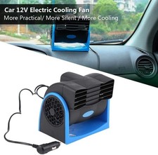 12V Car Portable Electric Air Conditioning Auto Cooling Fan Air Low Noise picture