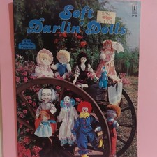 Vintage 1983 Soft Darlin' Dolls Craft Pattern Book Craft Course Publishers Inc picture