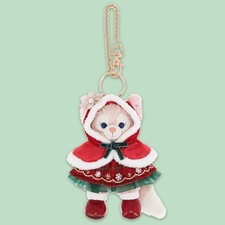 Tokyo DisneySea LinaBell Making Winter Warm Plush Badge Red Christmas 2026 picture