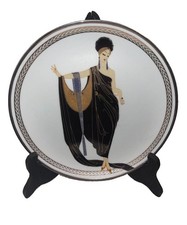 VTG nice House of Erte Art Deco Limited Edition Women Plate Franklin Glamour  picture
