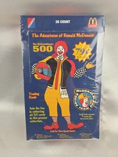 1996 McDonald's The Adventures of Ronald McDonald Trading Card Hobby Box Sealed picture